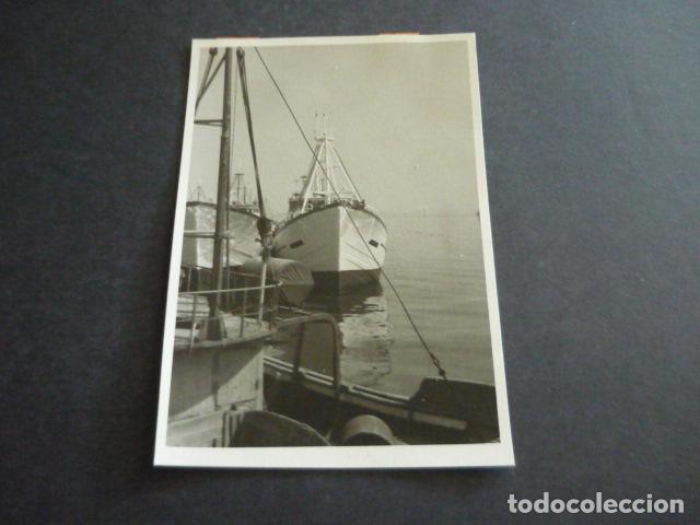 Alte Fotografie: ALGECIRAS CADIZ BARCO PESQUERO ANTIGUA FOTOGRAFIA ORIGINAL 10 X 15 CM
