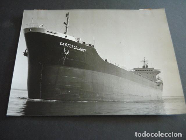 Fotograf&iacute;a antigua: CADIZ BARCO MERCANTE CASTELLBLANC ANTIGUA FOTOGRAFIA ORIGINAL 18 X 24 CM