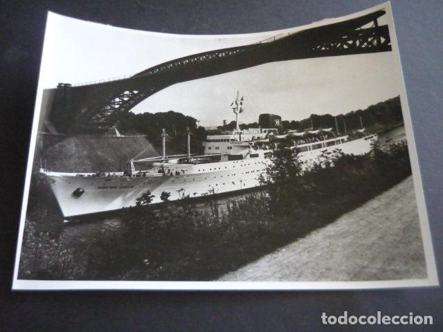 Fotografia antica: BARCO EL CABO DE SAN VICENTE COMPA&Ntilde;IA IBARRA ANTIGUA FOTOGRAFIA ORIGINAL 18 X 24 CM
