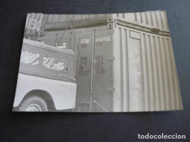 Fotograf&iacute;a antigua: BARCO MERCANTE ALARMA CARGA ANTIGUA FOTOGRAFIA ORIGINAL 10 X 15 CM