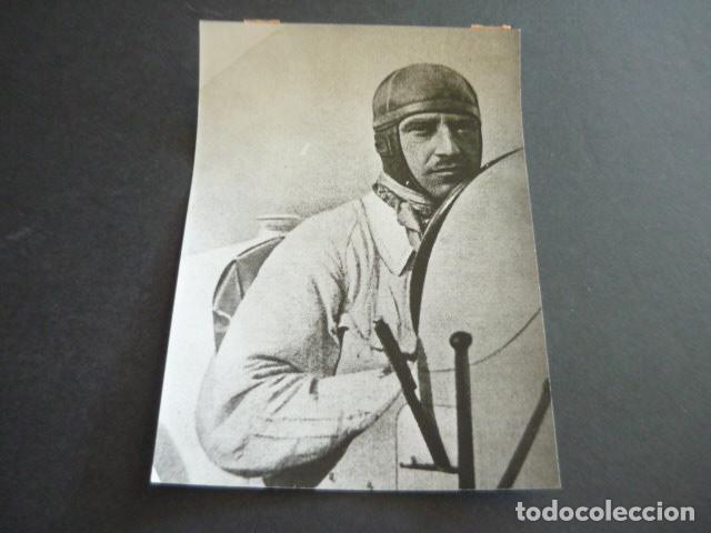 Fotograf&iacute;a antigua: OSCAR LEBLANC CORREDOR AUTOMOVILISTA AUTOMOVILISMO ANTIGUA FOTOGRAFIA ORIGINAL 13 X 18 CM