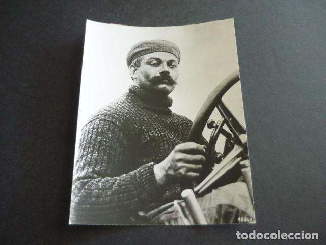 Fotograf&iacute;a antigua: CHRISTIAN LAUTENSCHLAGER CORREDOR AUTOMOVILISTA AUTOMOVILISMO ANTIGUA FOTOGRAFIA ORIGINAL 10 X 15 CM
