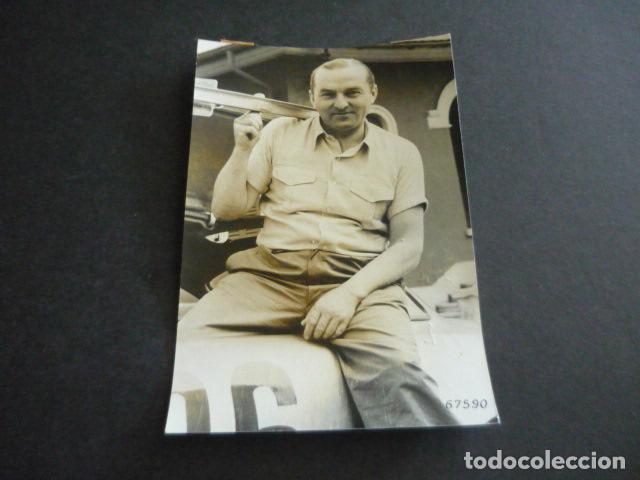 Fotograf&iacute;a antigua: HERMANN LANG CORREDOR AUTOMOVILISTA AUTOMOVILISMO ANTIGUA FOTOGRAFIA ORIGINAL 10 X 16 CM