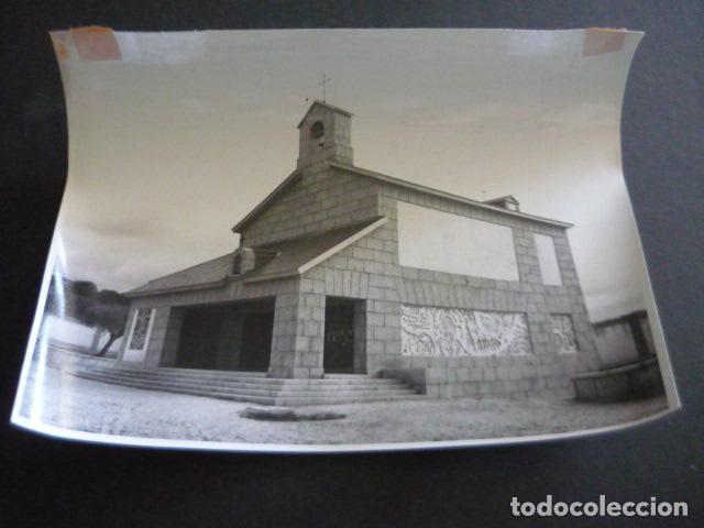 Alte Fotografie: EL PARDO MADRID CEMENTERIO ANTIGUA FOTOGRAFIA ORIGINAL 18 X 24 CM