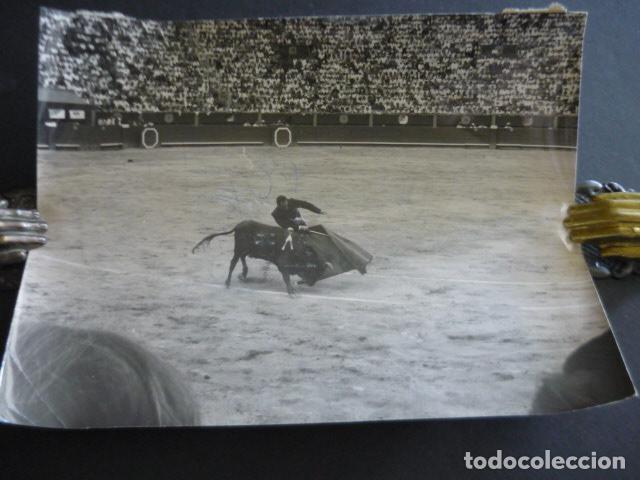 Antique Photography: MADRID PLAZA DE TOROS DE LAS VENTAS BECERRADA RADIO MADRID ANTIGUA FOTOGRAFIA ORIGINAL 18 X 24 CM