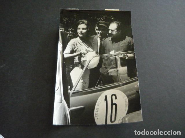 Fotograf&iacute;a antigua: SOFIA ARQUER CORREDORA AUTOMOVILISMO CASA DE CAMPO MADRID ANTIGUA FOTOGRAFIA ORIGINAL 18 X 12 CM