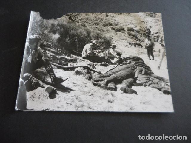 Antique Photography: RASCAFRIA MADRID RODAJE PELICULA LLANTO POR UN BANDIDO ANTIGUA FOTOGRAFIA ORIGINAL 15 X 20 CM