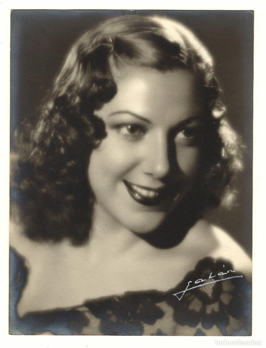 Alte Fotografie: ARTISTA POR IDENTIFICAR, FOTO: GAL&Aacute;N, BARCELONA, ca. 1930. 18x24cm.
