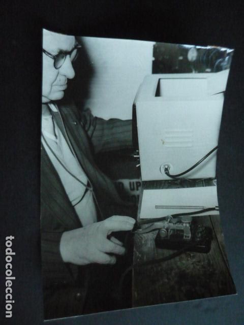 Fotograf&iacute;a antigua: FRANCISCO PUERTA RADIOAFICIONADO INGENIERO CASA MARCONI ANTIGUA FOTOGRAFIA ORIGINAL 18 X 24 CM
