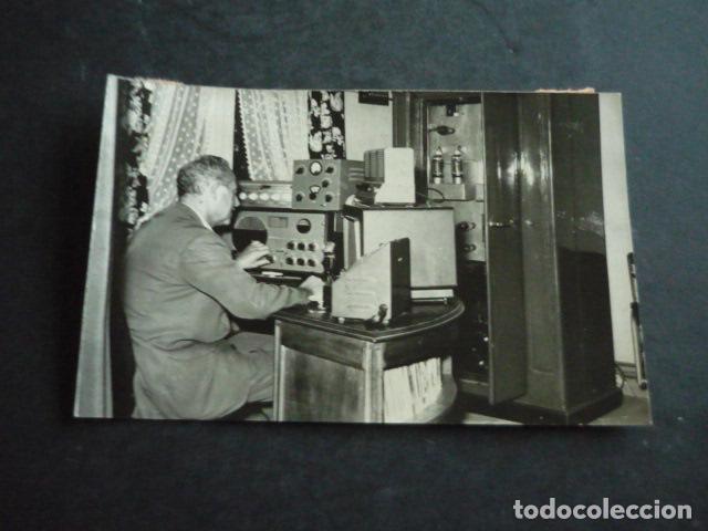 Fotografia antica: FERNANDO ARG&Uuml;ELLES RADIOAFICIONADO ANTIGUA FOTOGRAFIA ORIGINAL 9 X 14 CM