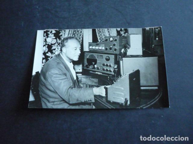 Fotografia antica: FERNANDO ARG&Uuml;ELLES RADIOAFICIONADO ANTIGUA FOTOGRAFIA ORIGINAL 9 X 14 CM