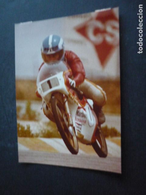 Fotografia antica: RICARDO TORMO CORREDOR MOTOCICLISTA MOPTOCICLISMO ANTIGUA FOTOGRAFIA ORIGINAL 18 X 13 CM