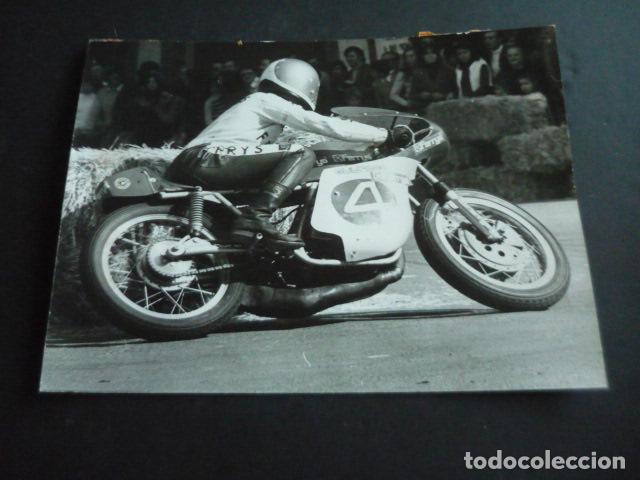 Fotografia antica: RICARDO TORMO CORREDOR MOTOCICLISTA MOTOCICLISMO ANTIGUA FOTOGRAFIA ORIGINAL 18 X 24 CM