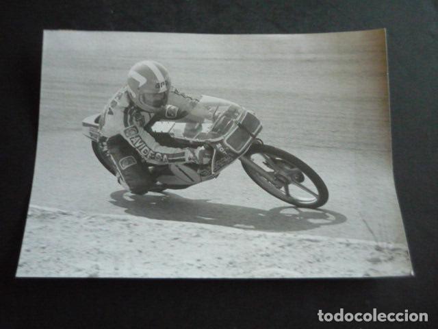 Photographie ancienne: RICARDO TORMO CORREDOR MOTOCICLISTA MOTOCICLISMO ANTIGUA FOTOGRAFIA ORIGINAL 18 X 13 CM