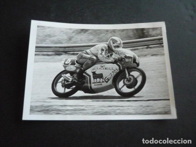 Photographie ancienne: RICARDO TORMO CORREDOR MOTOCICLISTA MOTOCICLISMO ANTIGUA FOTOGRAFIA ORIGINAL 18 X 13 CM
