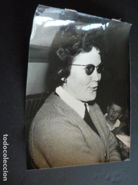 Photographie ancienne: HORCAJUELO DE LA SIERRA MADRID ESCUELA NACIONAL MAESTRA ANTIGUA FOTOGRAFIA ORIGINAL 18 X 24 CM