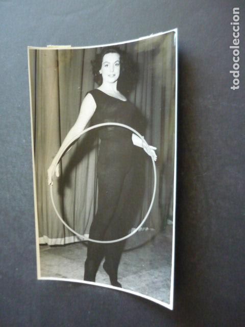 Fotografia antica: CARMEN DE LIRIO CANTANTE ACTRIZ VEDETTE ANTIGUA FOTOGRAFIA ORIGINAL 12 X 18 CM