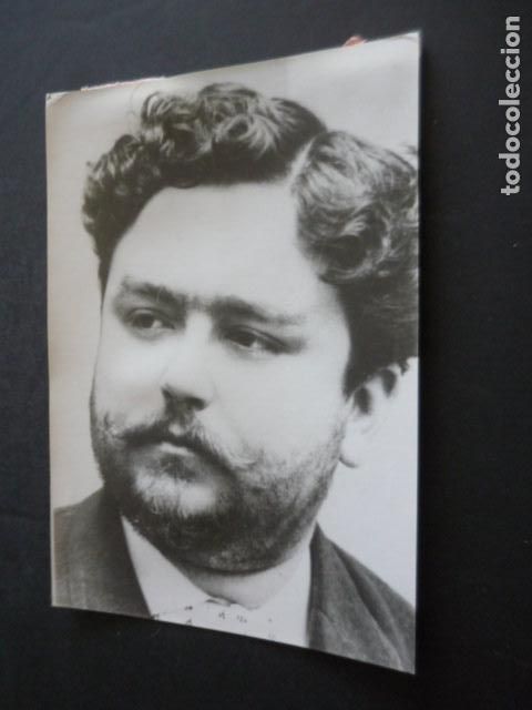 Fotografia antica: COMPOSITOR ISAAC ALBENIZ ANTIGUA FOTOGRAFIA ORIGINAL 18 X 13 CM