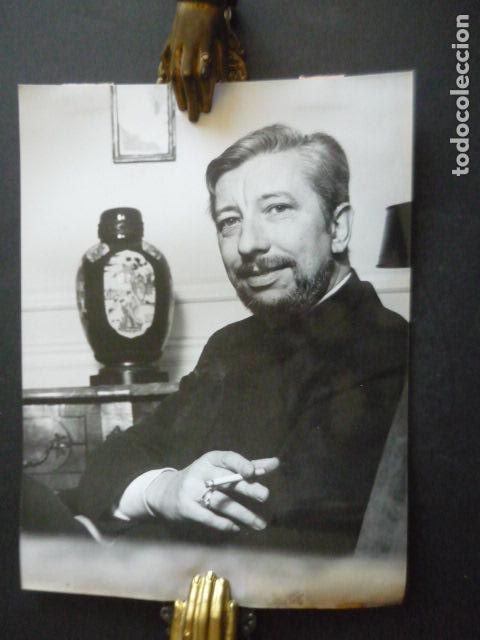 Fotografia antica: RAYMOND LEFEVRE DIRECTOR DE ORQUESTA ANTIGUA FOTOGRAFIA ORIGINAL 18 X 24 CM
