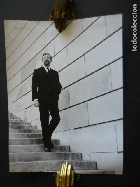 Fotografia antica: RAYMOND LEFEVRE DIRECTOR DE ORQUESTA ANTIGUA FOTOGRAFIA ORIGINAL 18 X 24 CM