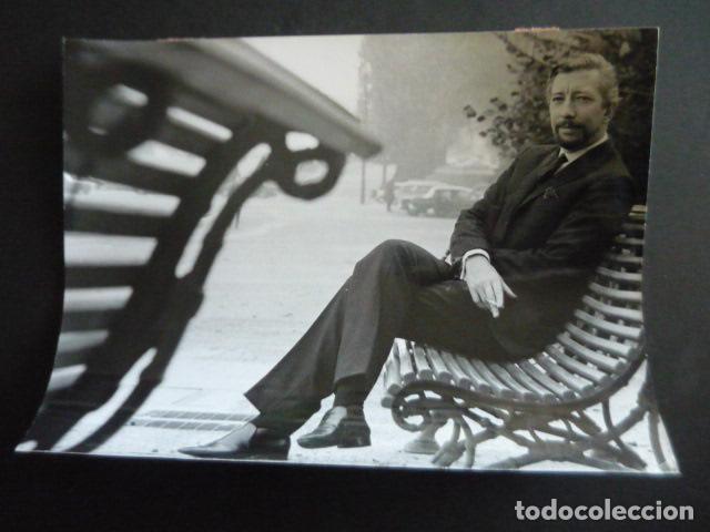 Fotografia antica: RAYMOND LEFEVRE DIRECTOR DE ORQUESTA ANTIGUA FOTOGRAFIA ORIGINAL 18 X 24 CM