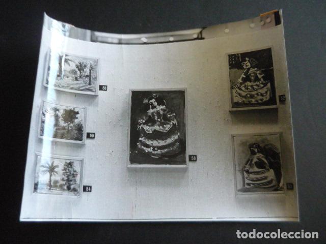 Fotograf&iacute;a antigua: BARCELONA EXPOSICION DEL PINTOR PABLO PICASSO 1969 SEGU&Iacute; FOT. ANTIGUA FOTOGRAFIA ORIGINAL 18 X 24 CM