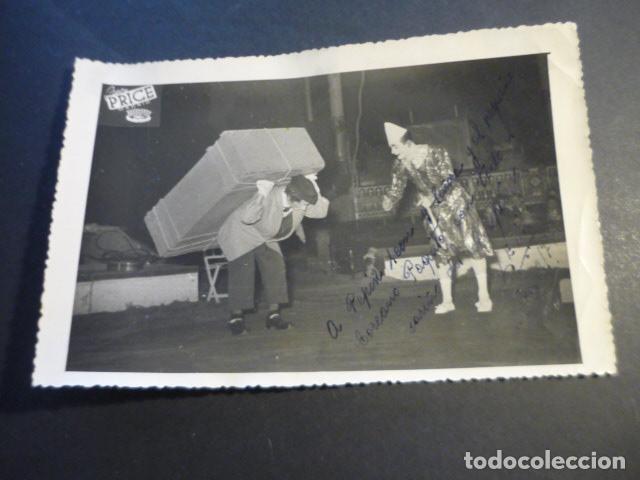 Photographie ancienne: MADRID TEATRO CIRCO PRICE PAYASO LEWIS CON FIRMA AUTOGRAFA ANTIGUA FOTOGRAFIA 11,5 X 17 CM