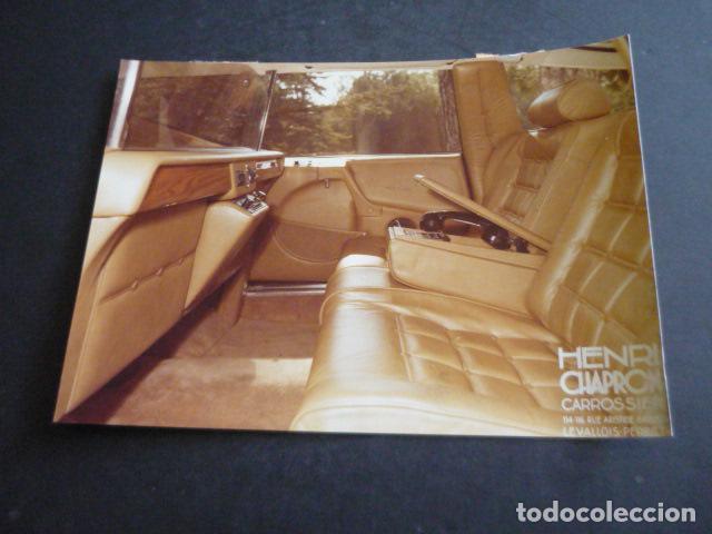 Fotograf&iacute;a antigua: AUTOMOVIL CITROEN CX ANTIGUA FOTOGRAFIA ORIGINAL 18 X 13 CM