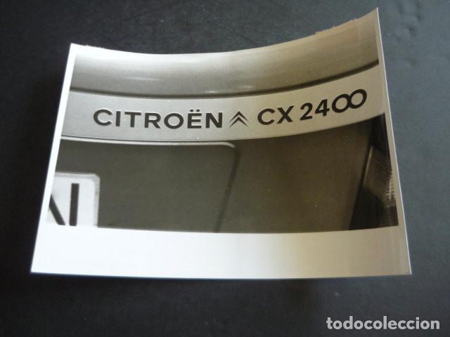 Fotograf&iacute;a antigua: AUTOMOVIL CITROEN CX PALAS ANTIGUA FOTOGRAFIA ORIGINAL 18 X 13 CM