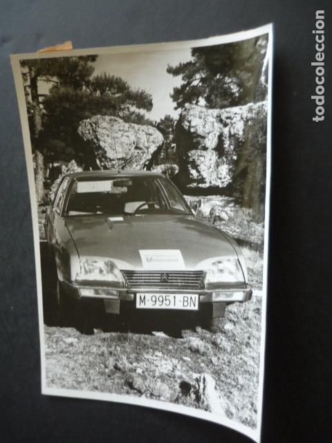 Alte Fotografie: CUENCA AUTOMOVIL CITROEN CX PALAS ANTIGUA FOTOGRAFIA ORIGINAL 18 X 13 CM