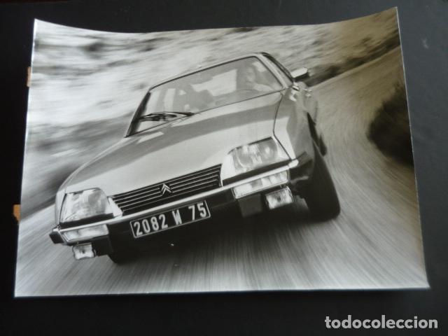 Fotografia antica: AUTOMOVIL CITROEN CX GTI ANTIGUA FOTOGRAFIA ORIGINAL 30 X 20 CM