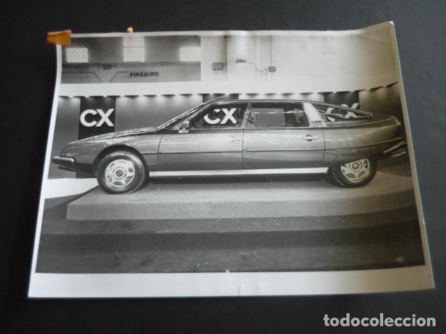 Fotografia antica: AUTOMOVIL CITROEN CX PRESTIGE ANTIGUA FOTOGRAFIA ORIGINAL 18 X 24 CM