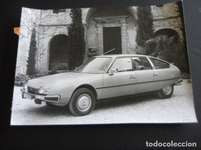 Fotografia antica: AUTOMOVIL CITROEN CX GTI ANTIGUA FOTOGRAFIA ORIGINAL 20 X 30 CM