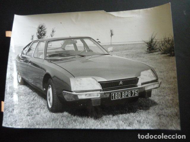 Fotografia antica: AUTOMOVIL CITROEN CX 2200 ANTIGUA FOTOGRAFIA ORIGINAL 20 X 30 CM