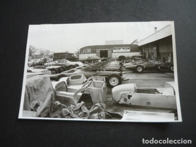 Fotografia antica: NORWICH INGLATERRA FABRICA DE AUTOMOVILES LOTUS ANTIGUA FOTOGRAFIA ORIGINAL 18 X 12 CM