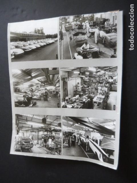 Fotografia antica: NORWICH INGLATERRA FABRICA DE AUTOMOVILES LOTUS ANTIGUA FOTOGRAFIA ORIGINAL 18 X 24 CM