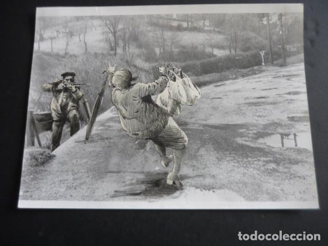 Fotografia antica: SAN SALVADOR DEL VALLE VIZCAYA ASESINATO ANTIGUA FOTOGRAFIA ORIGINAL 18 X 24 CM