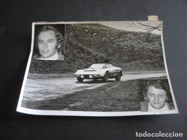 Photographie ancienne: SANDRO MUNARI CORREDOR AUTOMOVILISMO ANTIGUA FOTOGRAFIA ORIGINAL 18 X 12 CM