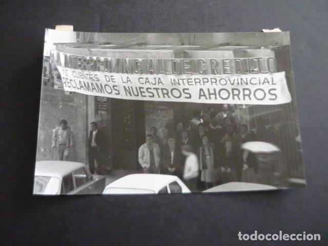 Fotografia antica: ORENSE ESTAFA CAJA INTERPROVINCIAL FOTOGRAFIA 10 X 18 CM