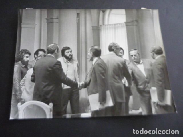 Alte Fotografie: MADRID MONCLOA MINEROS DEL ANDEVALO MINA CALA HUELVA FOTOGRAFIA 24 X 18 CM