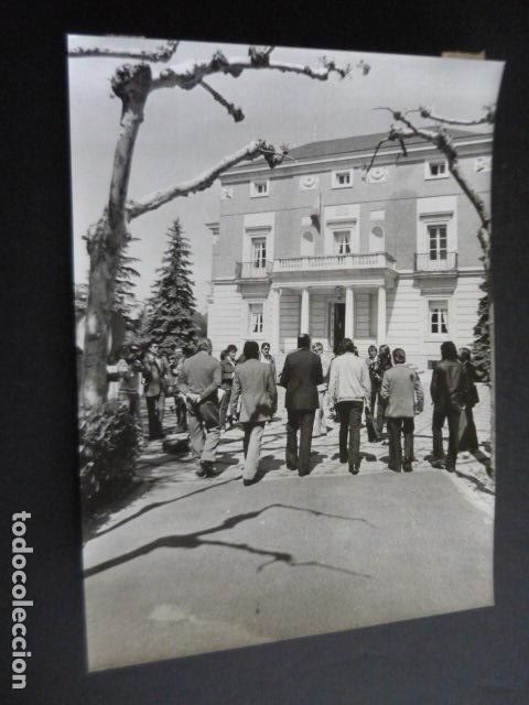 Fotografia antica: MADRID MONCLOA MINEROS DEL ANDEVALO MINA CALA HUELVA FOTOGRAFIA 24 X 18 CM