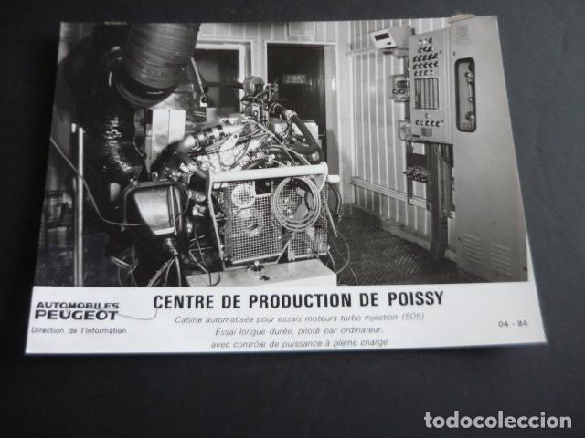 Fotograf&iacute;a antigua: POSISSY FRANCIA FABRICA AUTOMOVILES PEUGEOT FOTOGRAFIA 24 X 18 CM