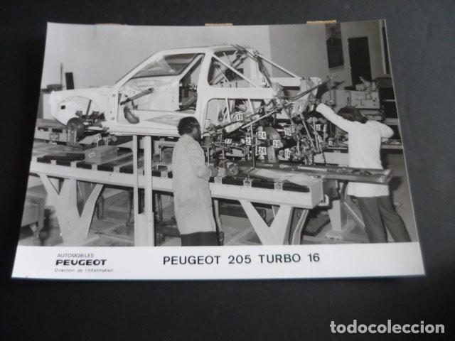 Fotograf&iacute;a antigua: FRANCIA FABRICA AUTOMOVILES PEUGEOT FOTOGRAFIA 18 X 24 CM