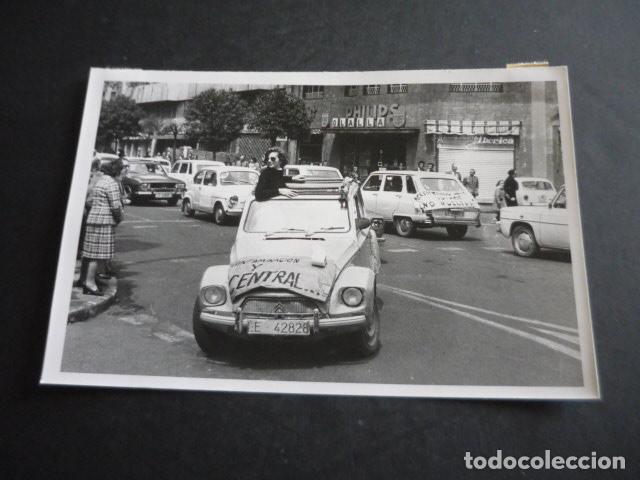 Antique Photography: LEON MANIFESTACION CONTRA CENTRAL NUCLEAR FOTOGRAFIA 13 X 18 CM