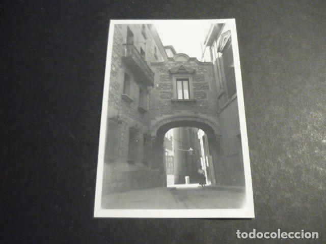 Fotografia antica: MADRID PLAZA DE LA VILLA ANTIGUA FOTOGRAFIA 6 X 9 CM