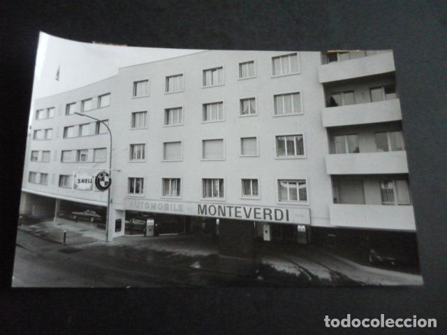 Fotografia antiga: SUIZA AUTOMOVILES MONTEVERDI ANTIGUA FOTOGRAFIA ORIGINAL 18 X 12 CM