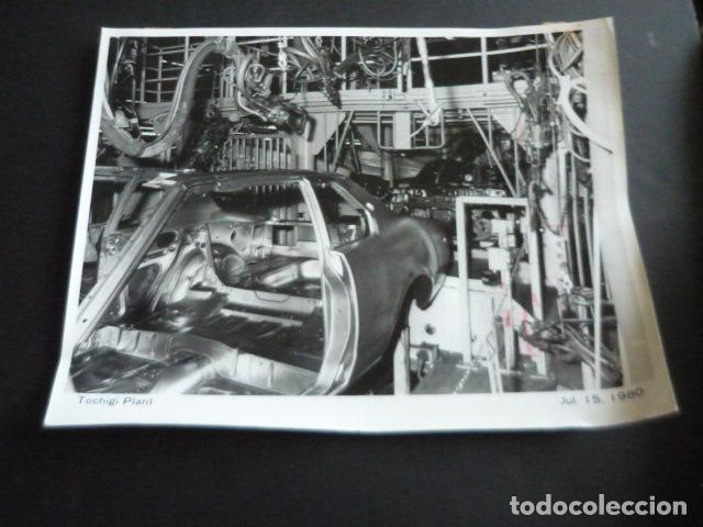 Fotografia antica: JAPON FABRICA DE AUTOMOVILES NISSAN DATSUN ANTIGUA FOTOGRAFIA ORIGINAL 18 X 24 CM
