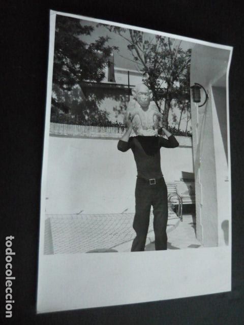 Fotografia antica: ENRIC SIO DIBUJANTE ANTIGUA FOTOGRAFIA ORIGINAL 18 X 24 CM
