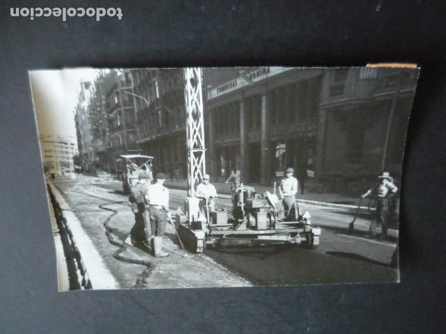 Fotograf&iacute;a antigua: MADRID OBRAS EN LA CALLE SAGASTA DESAPARICION BOULEVARES ANTIGUA FOTOGRAFIA ORIGINAL 12 X 18 CM