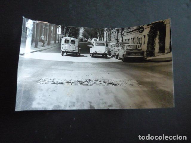 Fotograf&iacute;a antigua: MADRID OBRAS EN CALLE ANTIGUA FOTOGRAFIA ORIGINAL 13 X 23 CM